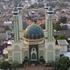Aerial View Masjid Agung Al-Barkah, Kota Bekasi, Jawa Barat